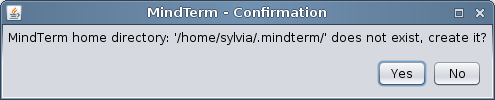 An image of the directory install location on a machine running Linux.