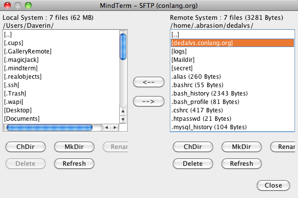 An image showing how to select your public directory.